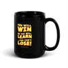 Know Nonsense Trivia Black Glossy Mug