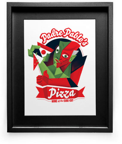 "Padre Pablo's Pizza" Art Print