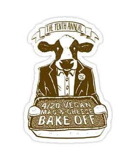 "Vegan Mac and Cheese Bake Off" Sticker