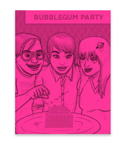 "Bubblegum Party" Sketch Zine