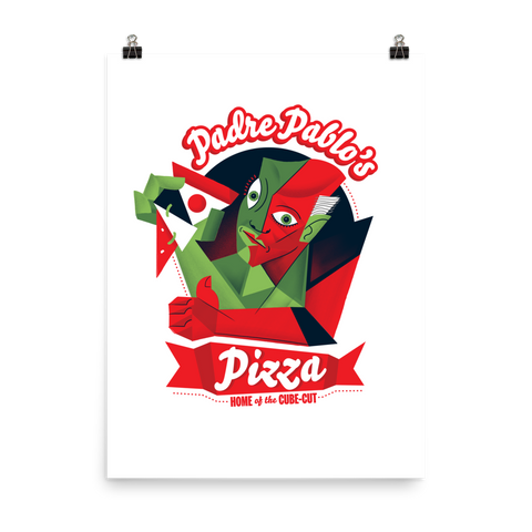 "Padre Pablo's Pizza" Art Print