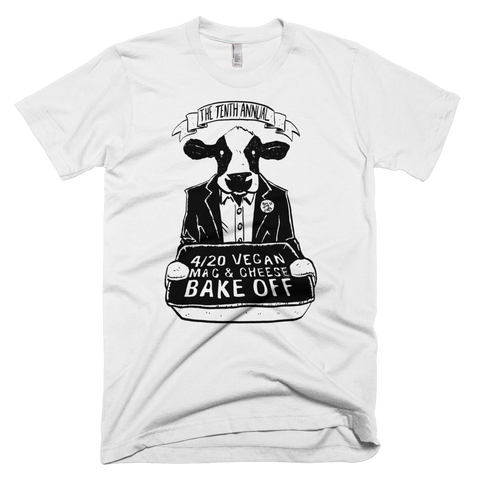 "4/20 Vegan Mac & Cheese Bake Off" Men's T-Shirt
