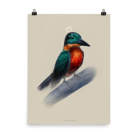 "Kingfisher" Poster