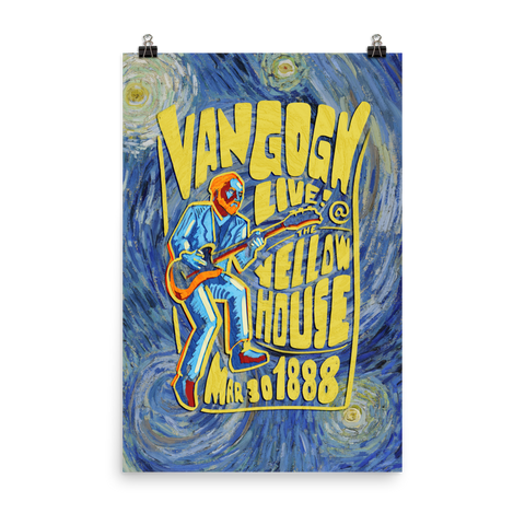 "Van Gogh Live!" Poster