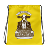 "4/20 Vegan Mac & Cheese Bake Off" Drawstring Bag
