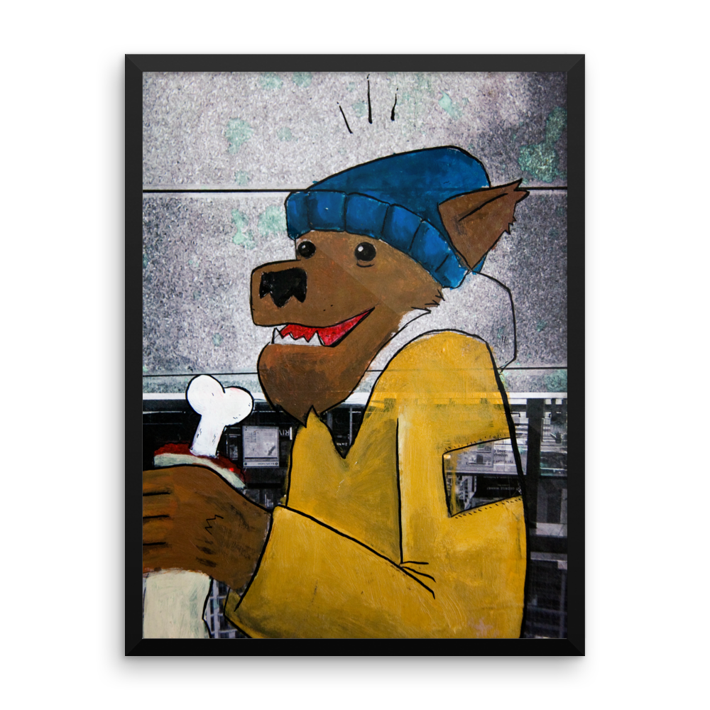 "Weredog" Framed Poster