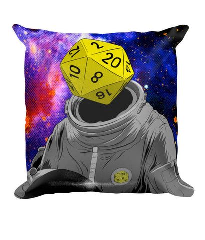 "d20 Astronaut" Pillow