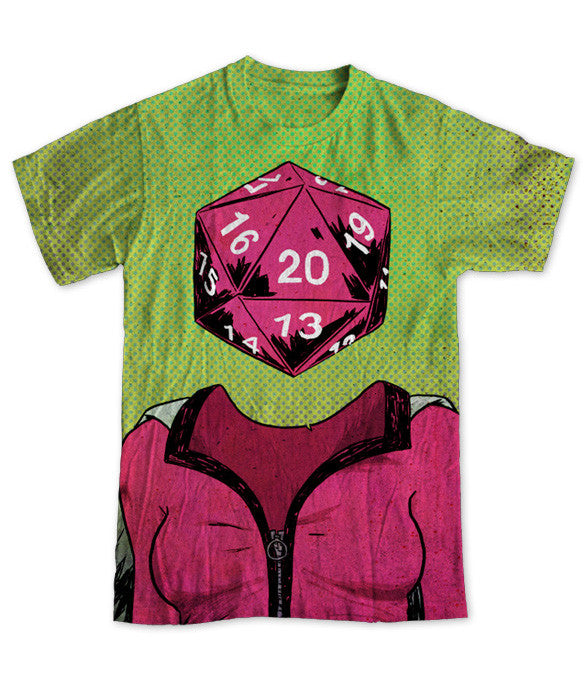 "d20" Men's Allover Print T-Shirt