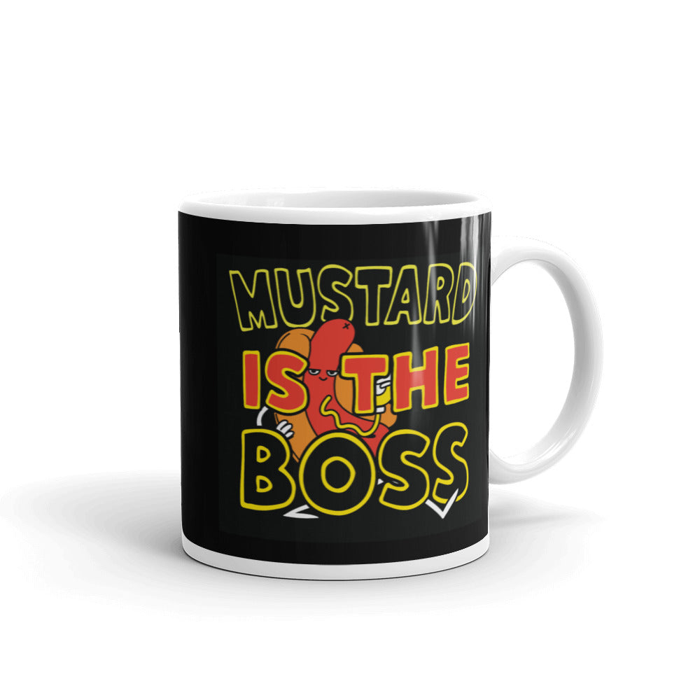 "Mustard is the Boss" Mug